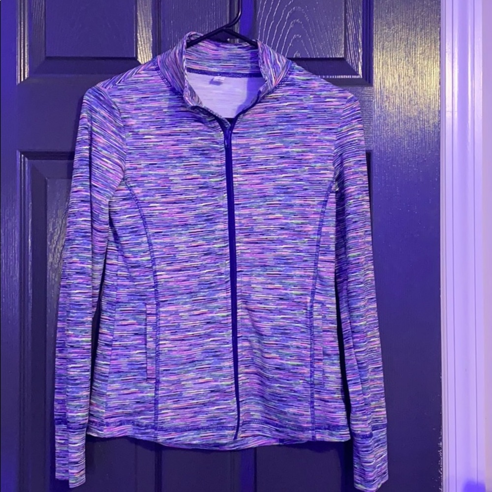 workout zip up